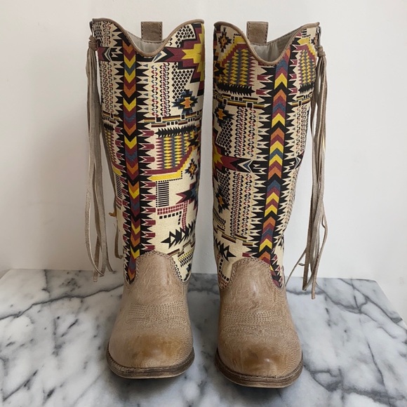 Big Buddha Wayne natural multi southwest print - Picture 5 of 7